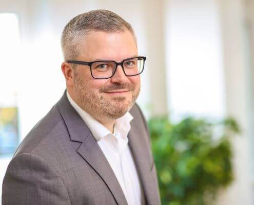 Andreas Hintz, Prokurist, Leiter des Bereichs SUtainability und ESG, DGNB Senior Auditor, DGNB Trainer, LEED AP (BD+C), BREEAM Bestand Auditor